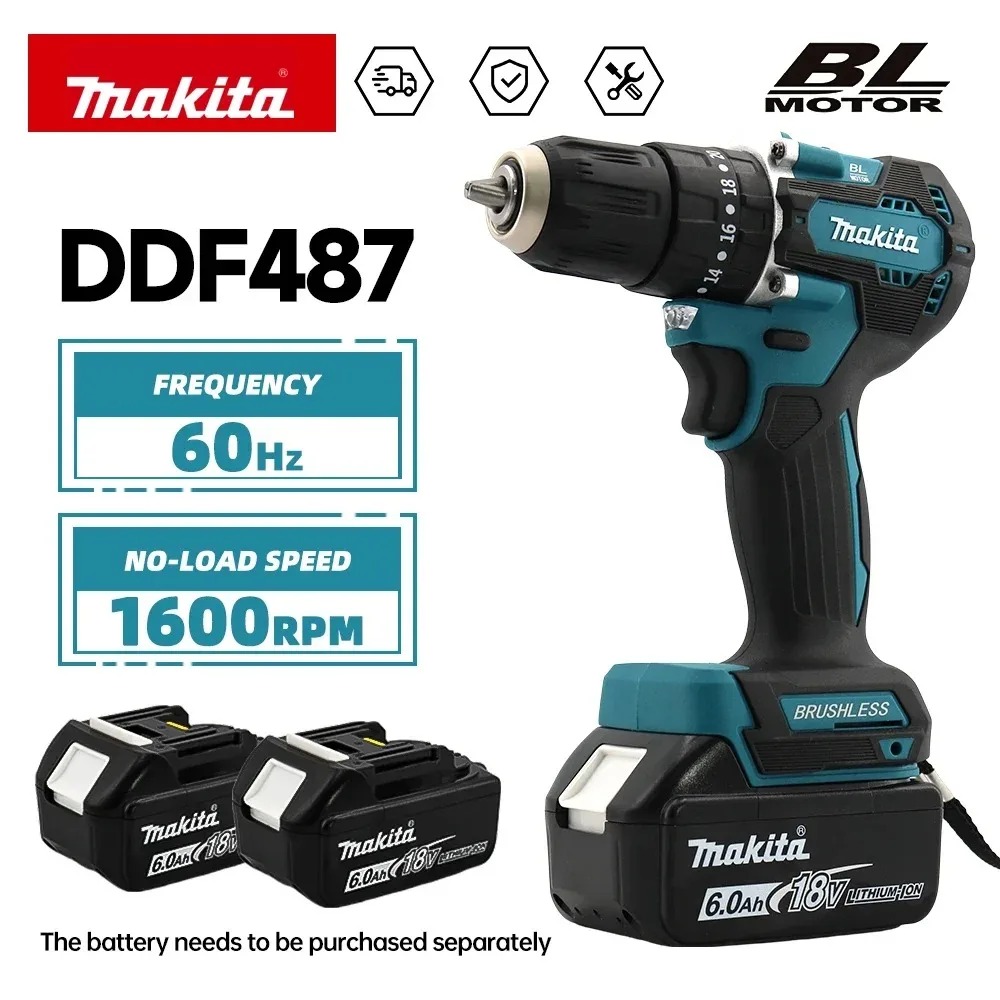 Makita Drill Ddf484 - 2026 Makita DDF487 18V Fırçasız Akülü