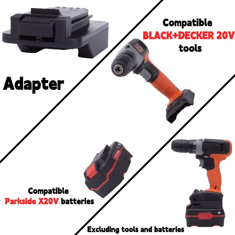 Black+Decker Tool Cordless - Parkside X20V TEAM Li-ion Pil için