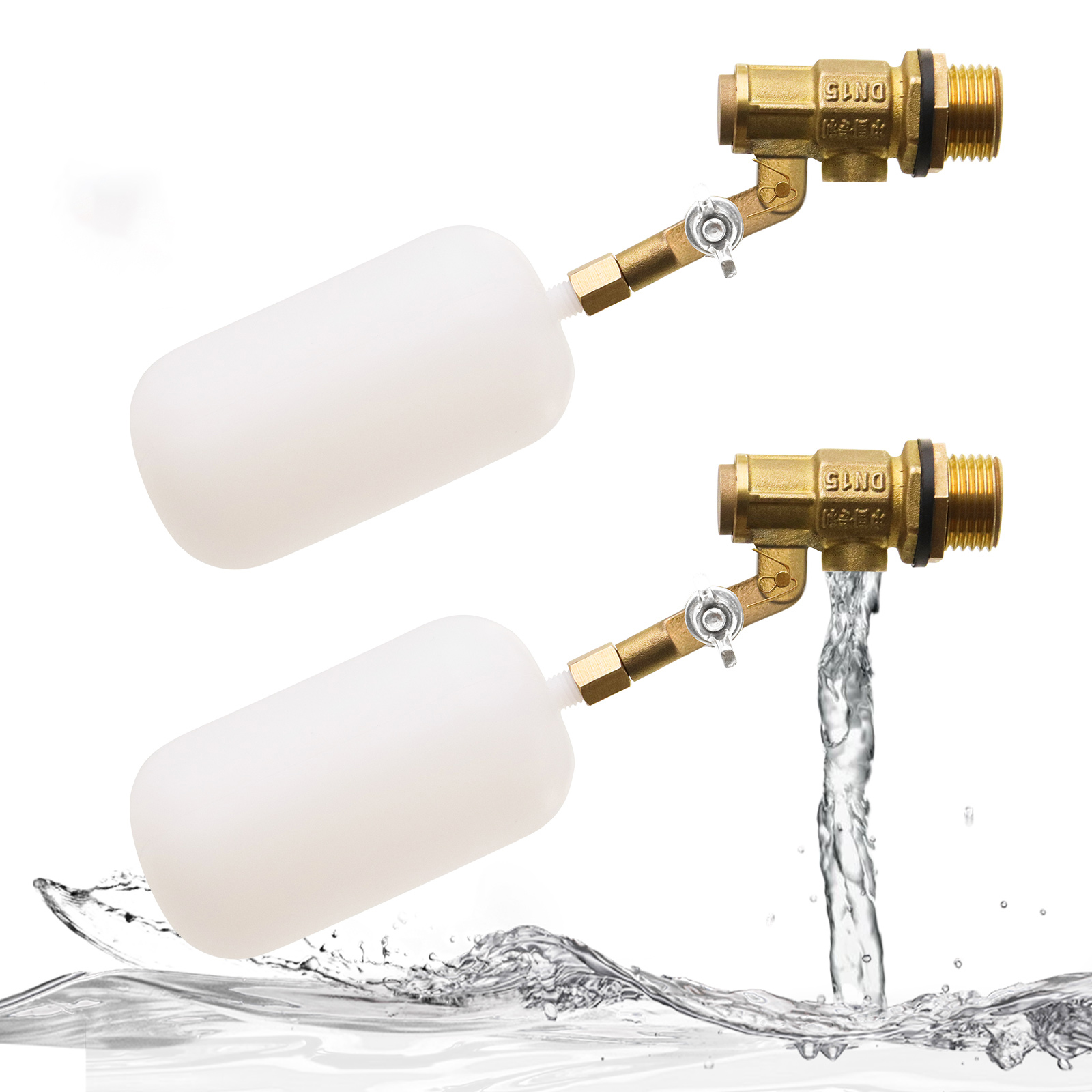 Float Ball Valve - 1/2 İnç Bakır Buzağı Şamandıra Topu,