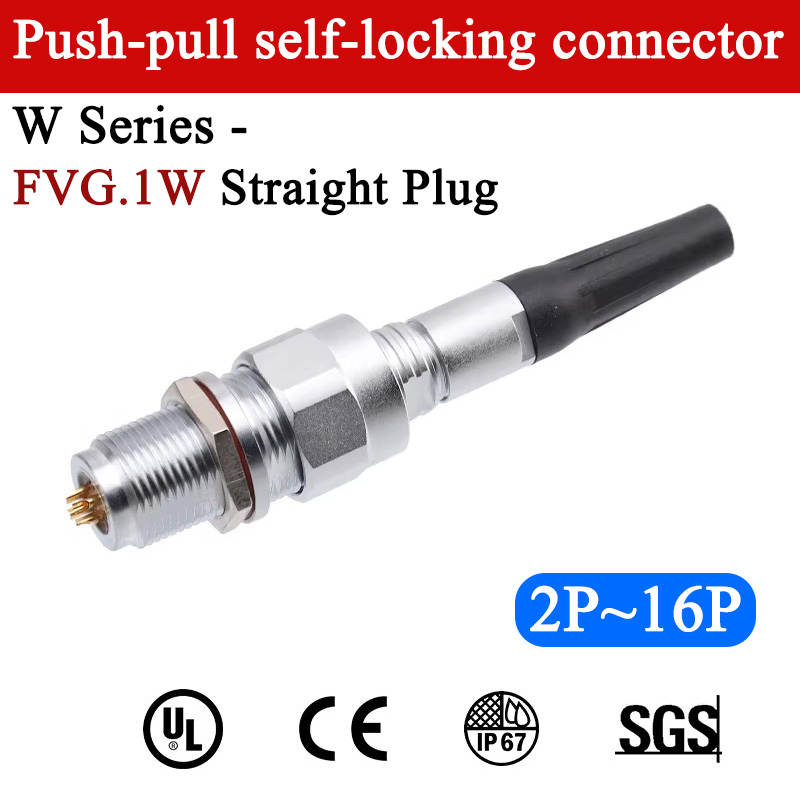 Push Fit Connector - 1W FVG Fiş EVG Sabit Soket