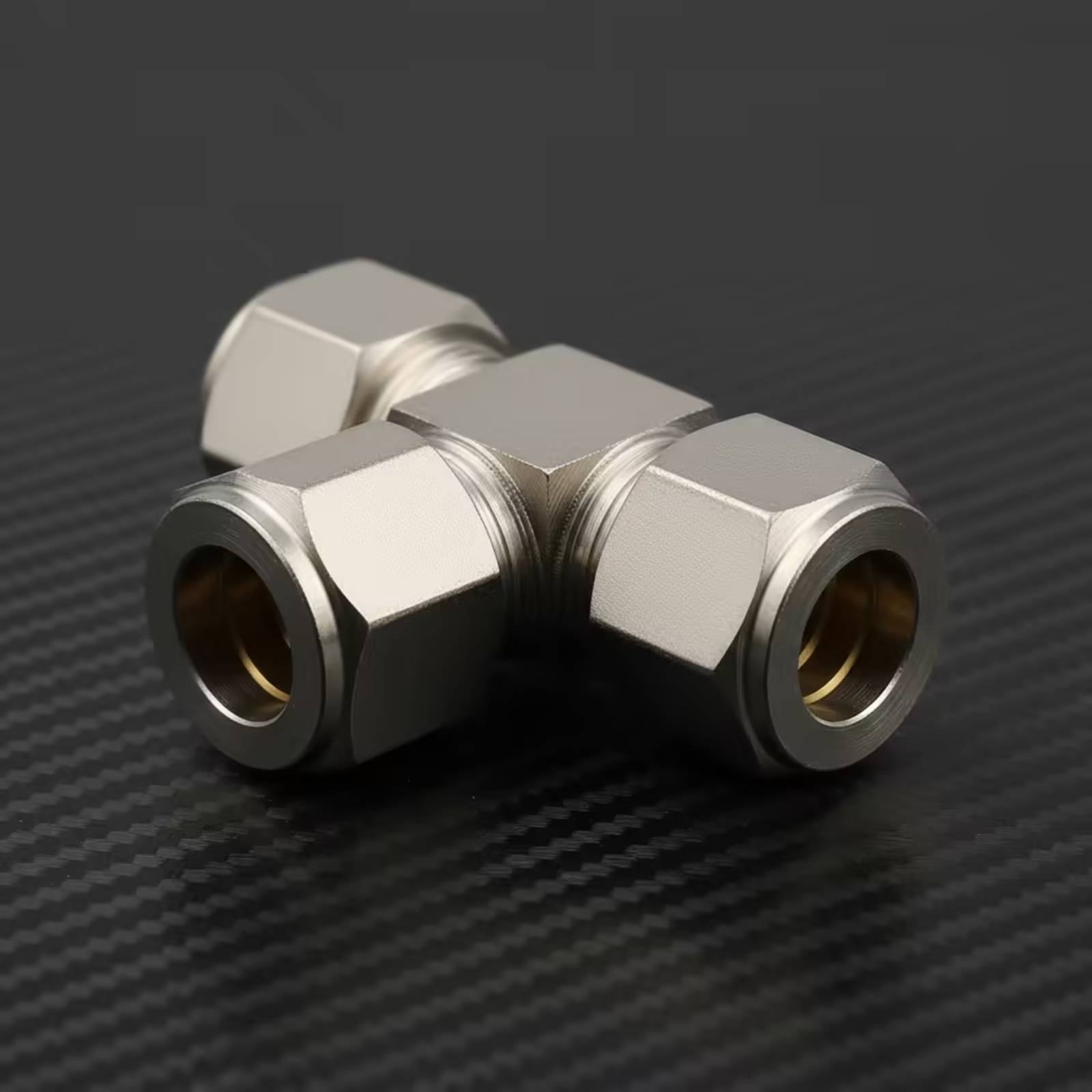 Compression Fitting Brass - Pirinç T Tipi Kompresyon Bağlantı Parçası