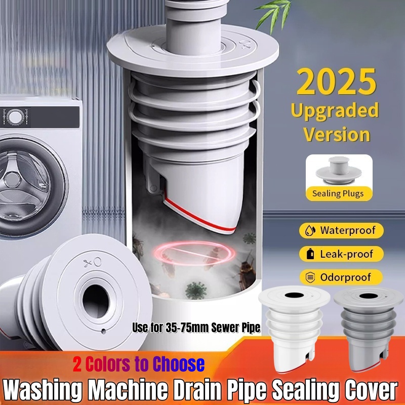 Drain Pipe Clip - Silikon Lavabo Tıpa Kanalizasyon Borusu Sızdırmazlık