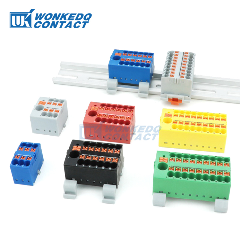 Push Fit Connector - Dağıtım Bloğu PTFIX 2,5mm2 2/4/6/7/12/13/18/19 Bağlantı
