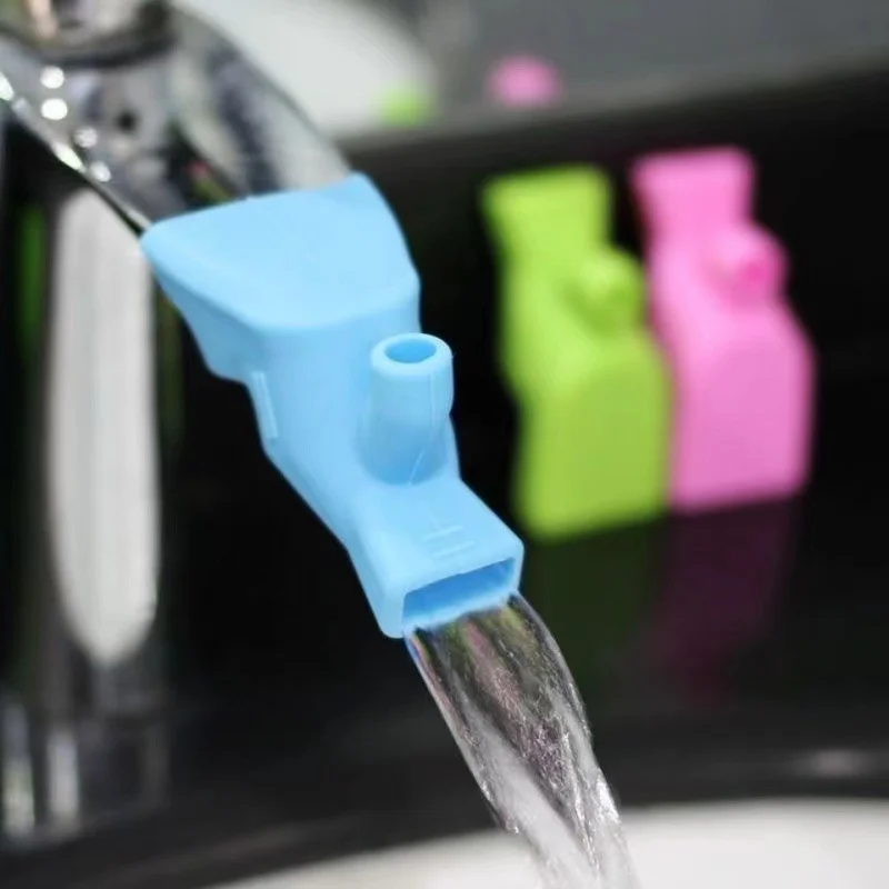 Silicone Tap Washer - Musluk Uzatıcısı, Banyo Lavabo Aparatı, Çocuklar