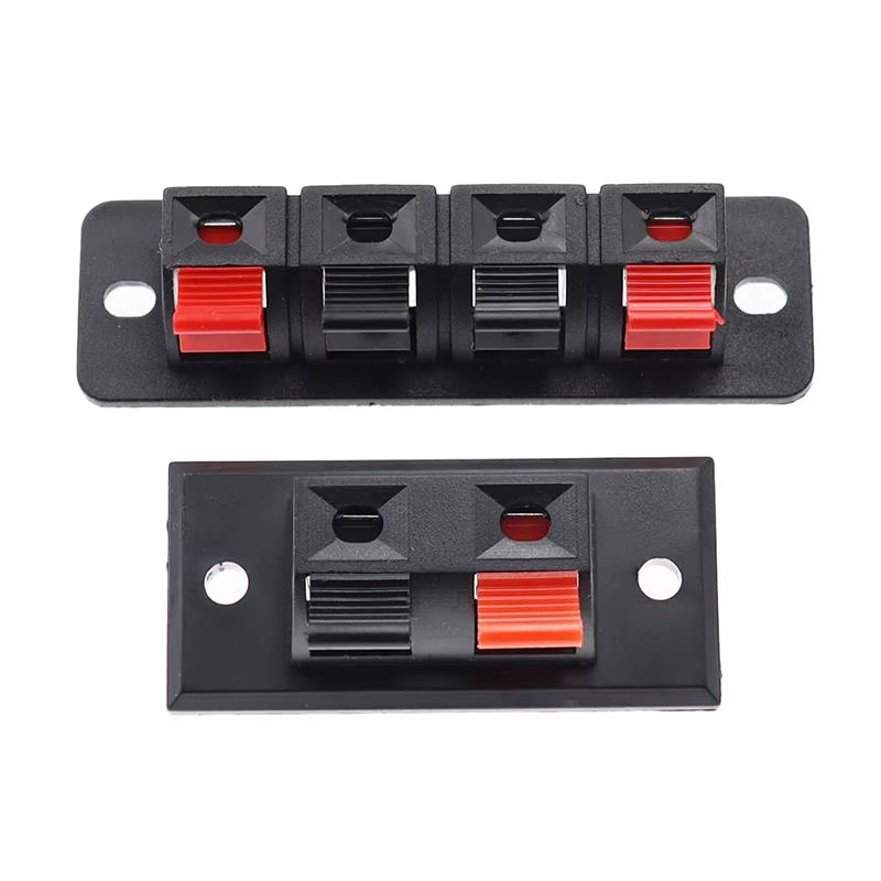 Push Fit Connector - 2/4 Pozisyon Konnektör Terminali Jack Yaylı