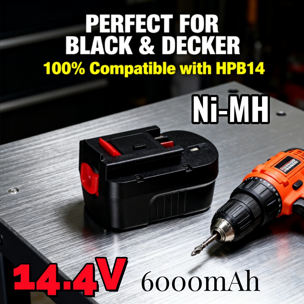 Black+Decker Tool Cordless - Black Decker FSB14 FS140BX HPB14 için