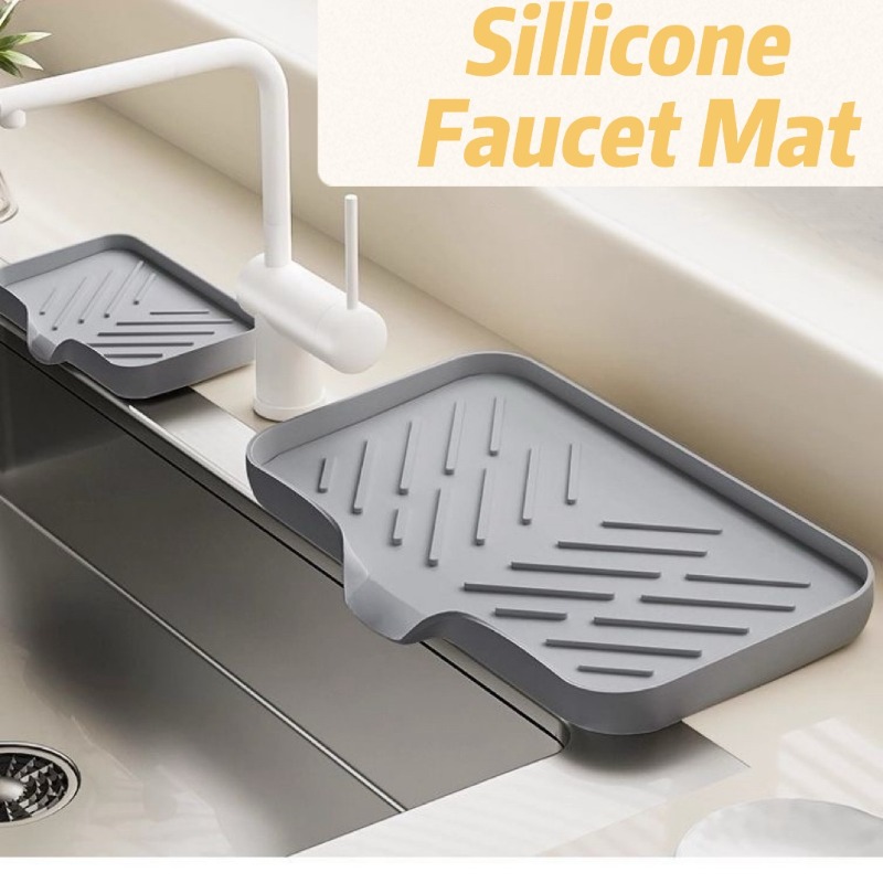 Silicone Tap Washer - Kendiliğinden Boşalan Sabunluk Silikon Mutfak Lavabosu