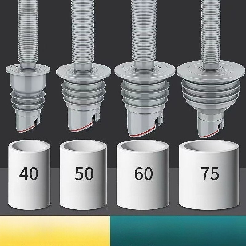 Drain Pipe Clip - Lavabo Fişi Kanalizasyon Borusu Sızdırmazlık Halkası