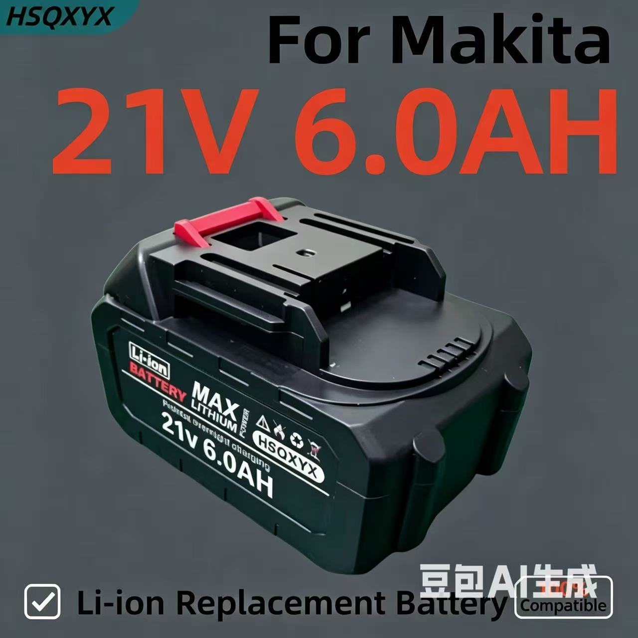 Makita Drill Hp1640 - Makita için 21V 6.0Ah Akıllı Pil