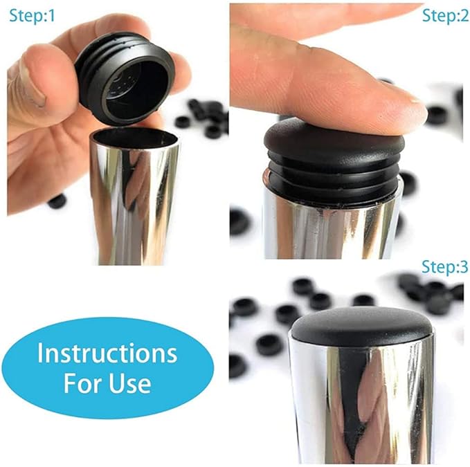 8 adet siyah yuvarlak plastik  - Plastic Pipe Clip incelemesi ve fiyatı