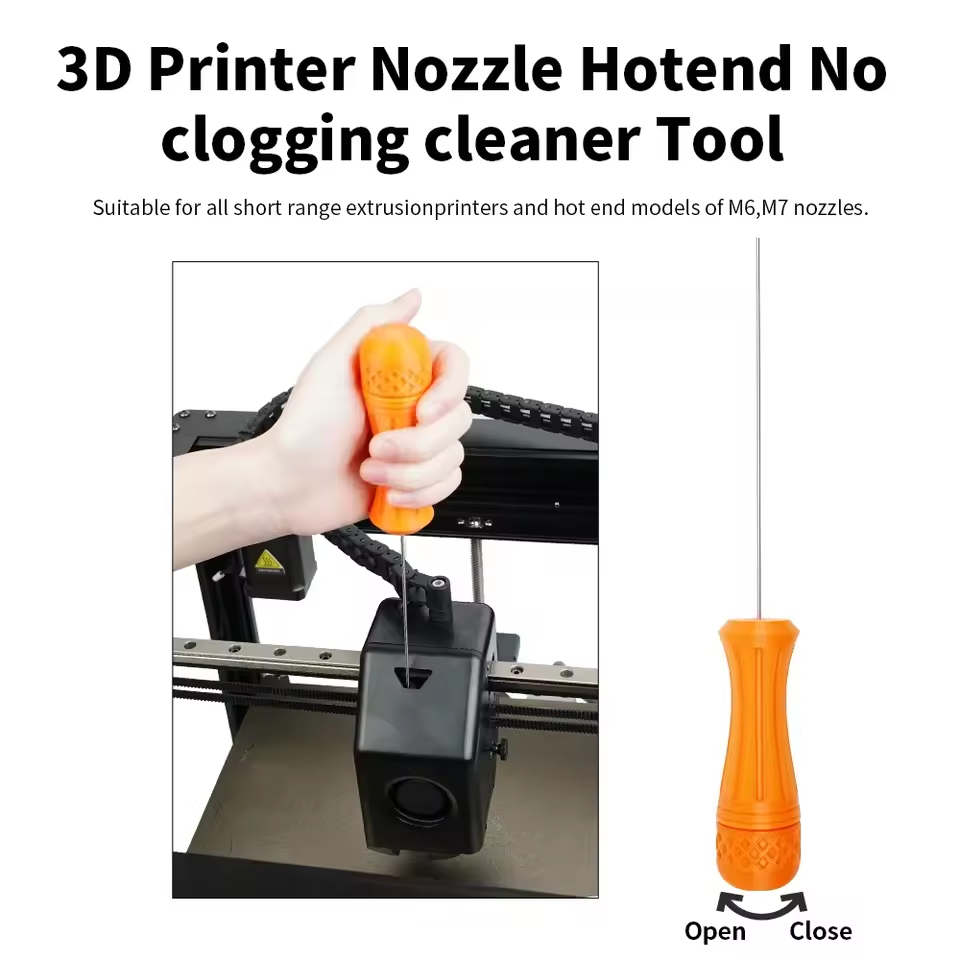 Hotend Tıkanma Yok Temizleyici - Creality Printer Ender 3 V3 incelemesi ve fiyatı