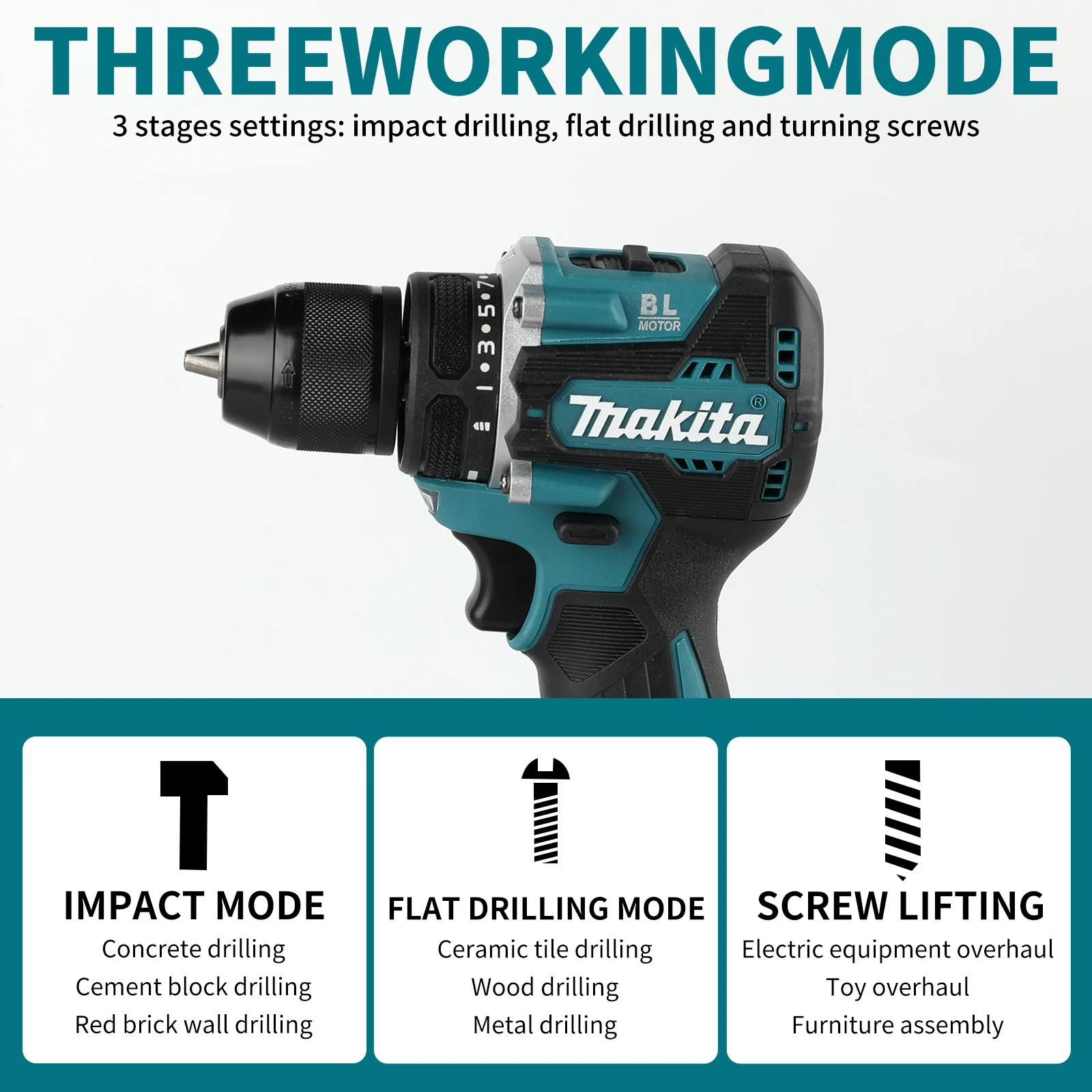 Makita DDF487 18V Lityum Akülü - Makita Drill Ddf484 incelemesi ve fiyatı