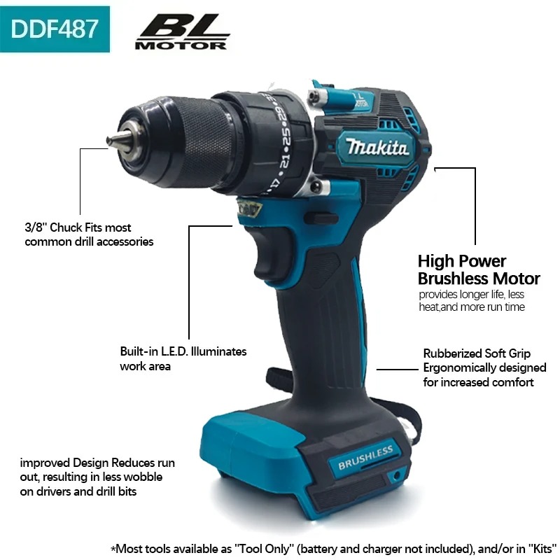 2026 Makita DDF487 18V Fırçası - Makita Drill Ddf484 incelemesi ve fiyatı