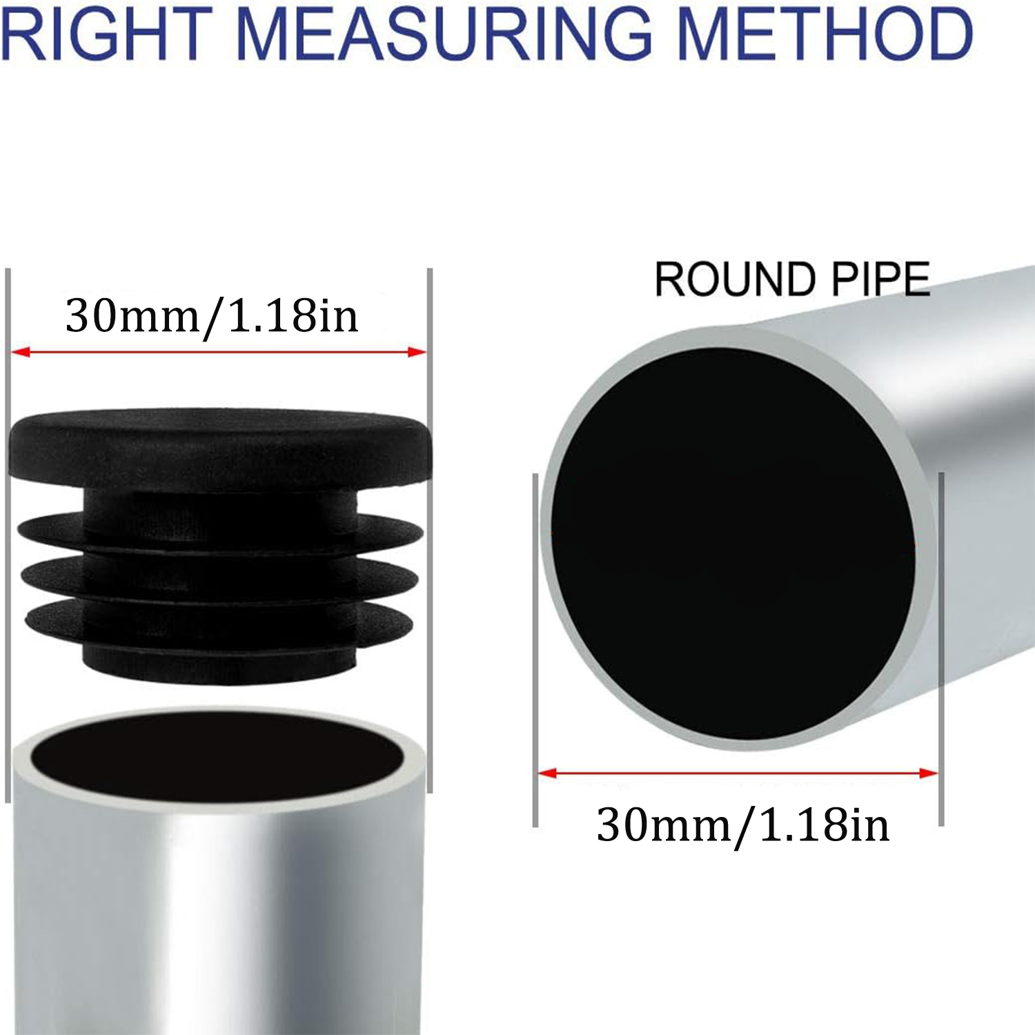 8-40 adet siyah yuvarlak plast - Plastic Pipe Clip incelemesi ve fiyatı