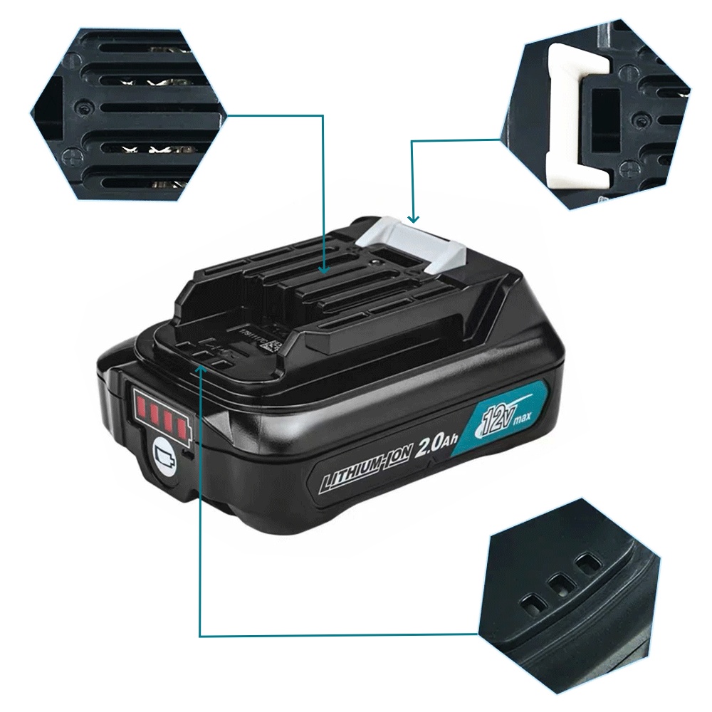 1 adet 10.8V 12V Max 2.0Ah Li- - Makita Drill Hp1640 incelemesi ve fiyatı