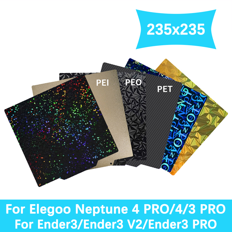 235x235mm PEI PEO PET PEY Yay  - Creality Printer K1 incelemesi ve fiyatı