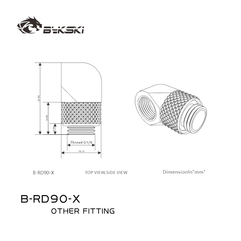 BYKSKI G1/4'' 90 Derece Döner  - Compression Fitting Brass incelemesi ve fiyatı
