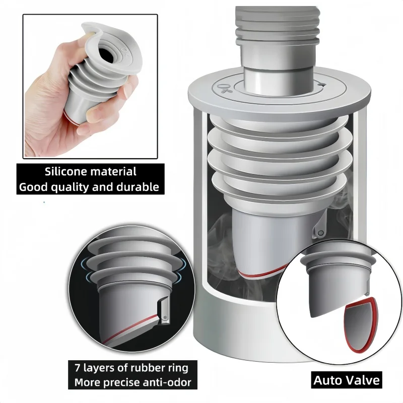 Silikon Lavabo Tıpa Kanalizasy - Drain Pipe Clip incelemesi ve fiyatı