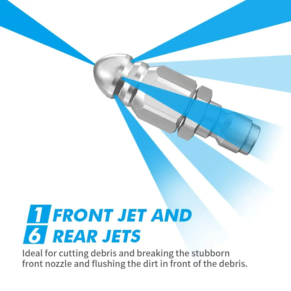 Su Jeti Yüksek Basınçlı Püskür - Drain Pipe Clip incelemesi ve fiyatı
