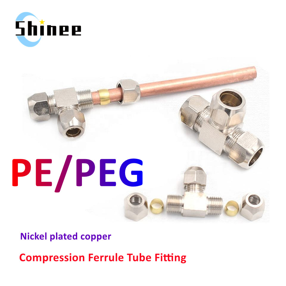 1 adet pnömatik bağlantı parça - Compression Fitting Brass incelemesi ve fiyatı
