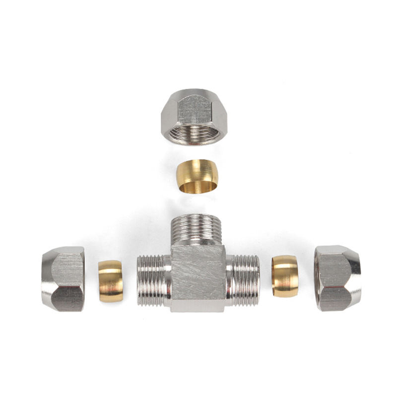 1 adet pnömatik bağlantı parça - Compression Fitting Brass incelemesi ve fiyatı