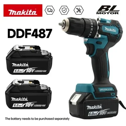Makita 100% Orijinal DDF487 Ak - Makita Drill Ddf484 incelemesi ve fiyatı