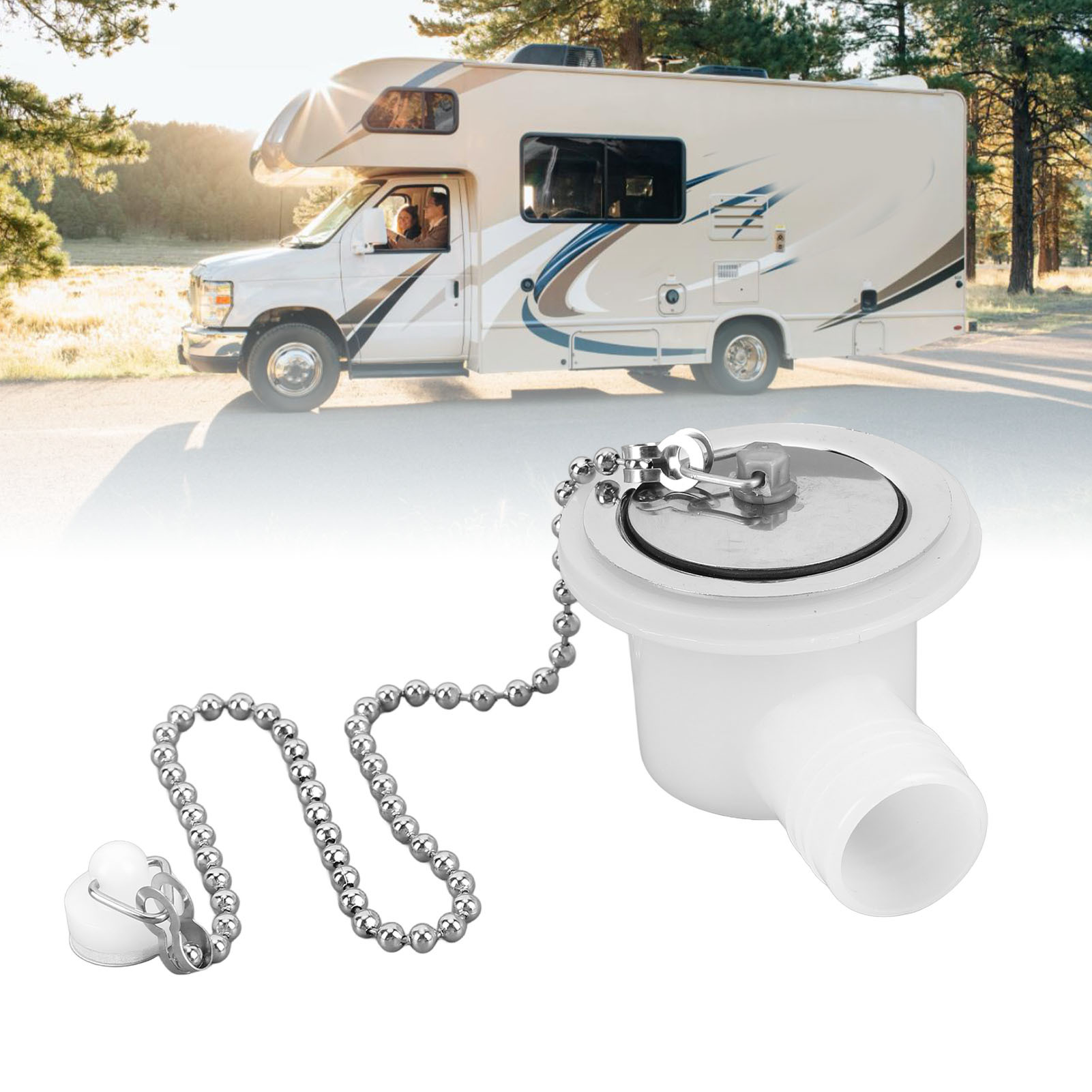 RV Lavabo Tahliye Konektörü An - Drain Pipe Clip incelemesi ve fiyatı