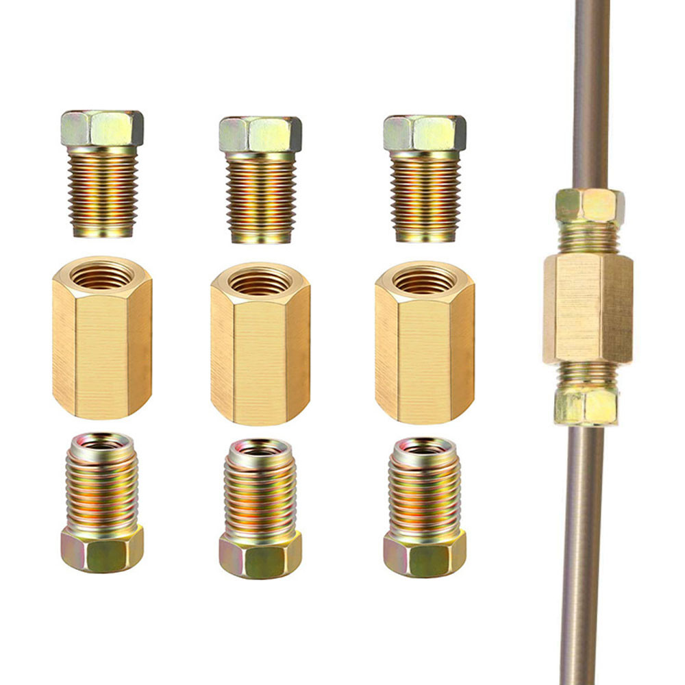12 adet 3/16 (3/8-24 ters) pir - Compression Fitting Brass incelemesi ve fiyatı