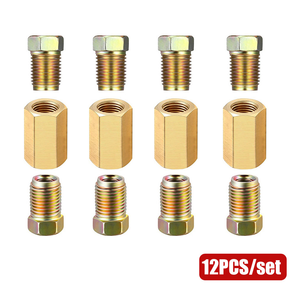 12 adet 3/16 (3/8-24 ters) pir - Compression Fitting Brass incelemesi ve fiyatı