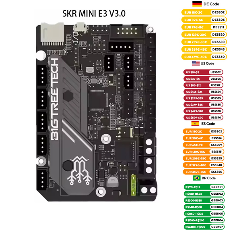 BIGTREETECH SKR MINI E3 V3.0 3 - Creality Printer K1 incelemesi ve fiyatı