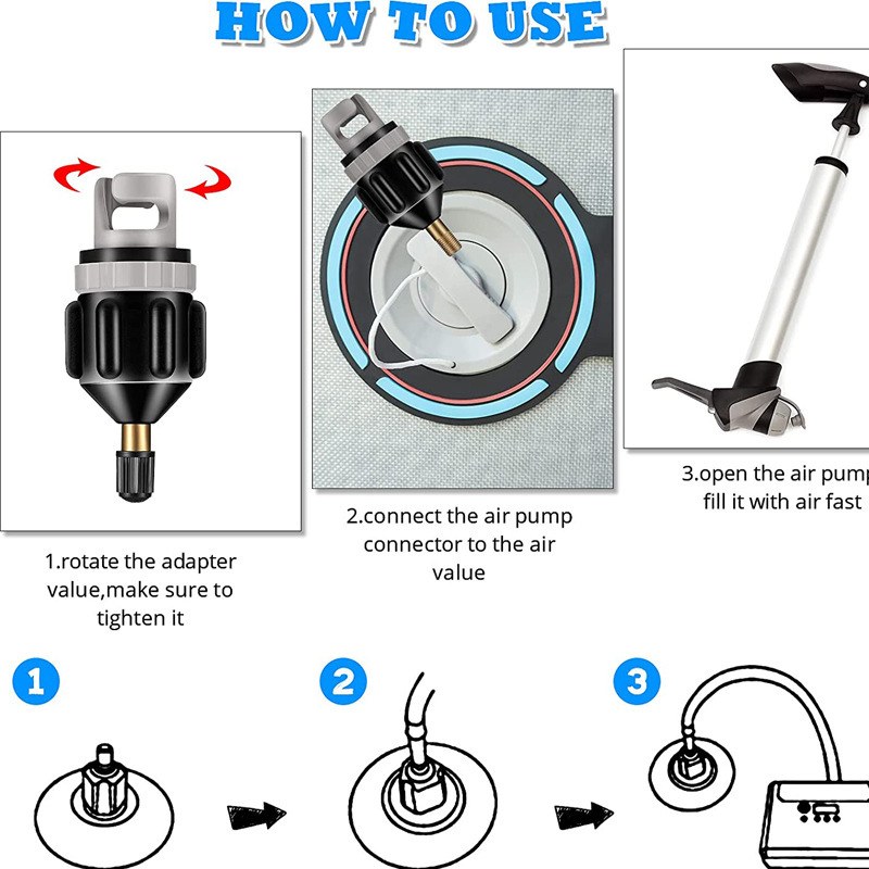 Evrensel SUP Pompa Adaptörü Şi - Float Ball Valve incelemesi ve fiyatı