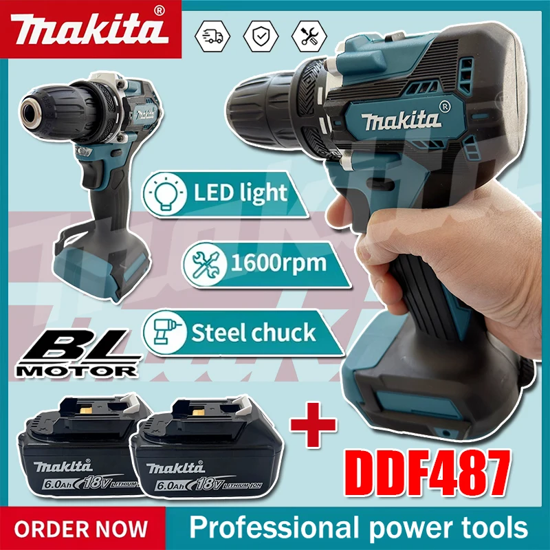 Makita DDF487 Fırçasız tornavi - Makita Drill Ddf484 incelemesi ve fiyatı